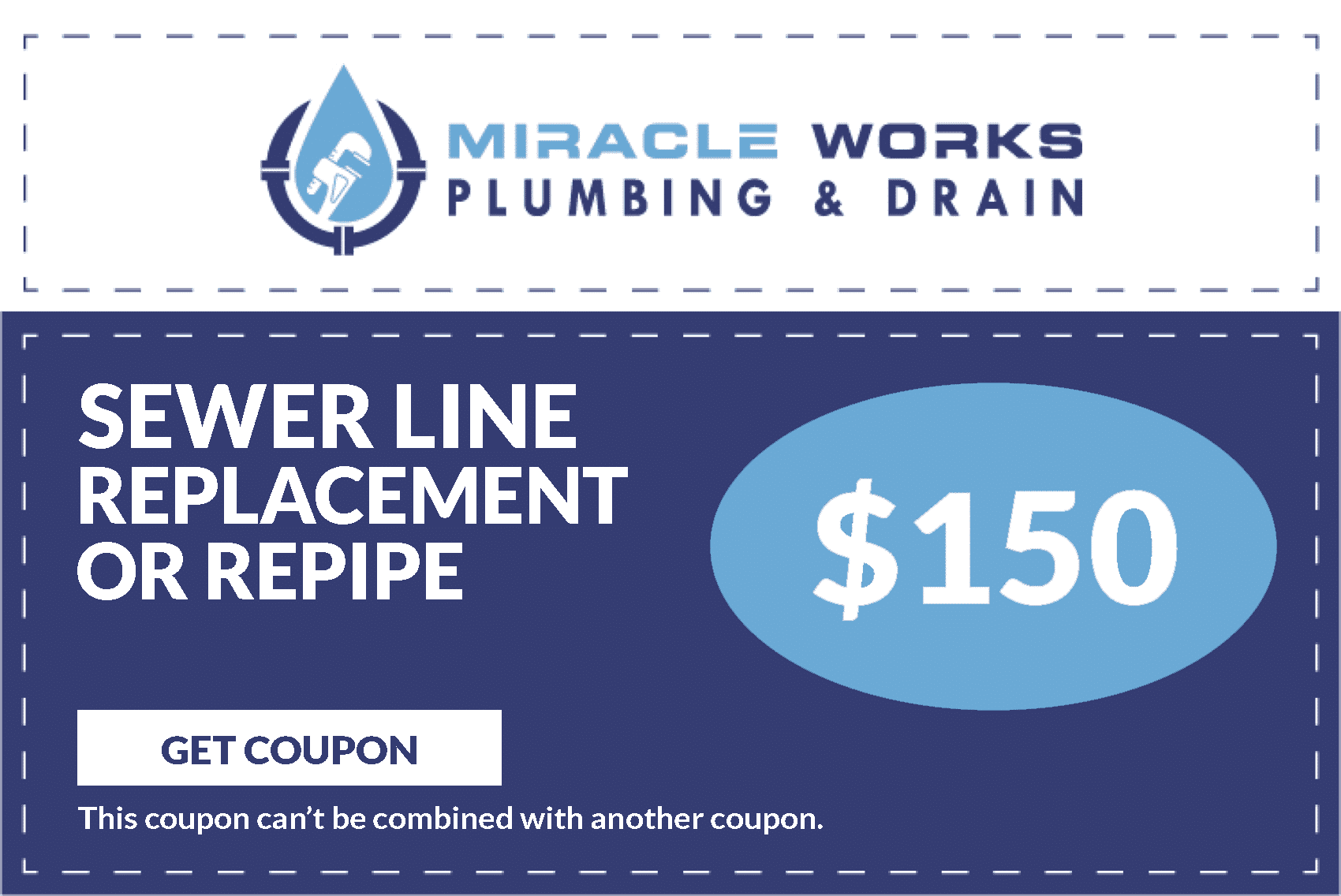 Sewer Line Repair & Replacement Coupons